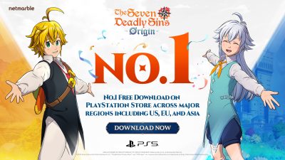 The Seven Deadly Sins: Origin Scores No. 1 Global Ranking On PlayStation Store Free-To-Play Charts