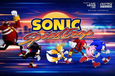 Sonic the Hedgehog featured at MacLaren Racing Live event